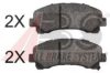 A.B.S. 37840 Brake Pad Set, disc brake